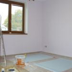 Fototapeta - průběh prací