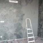 Benátský štuk - průběh prací