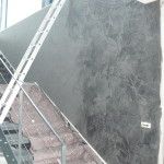 Benátský štuk - průběh prací