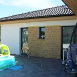 Imitace dřeva na fasádě Hradec Králové - průběh prací