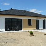 Imitace dřeva na fasádě Hradec Králové - konečná podoba
