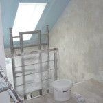 Sanace štuku - průběh prací