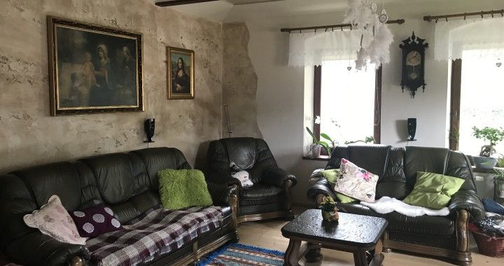 Malování a travertino - konečná podoba